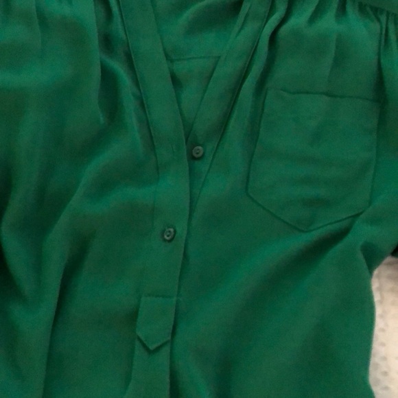 Stitch fix Hawthorne green medium top like new - Picture 3 of 4